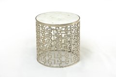 silver stool - Desde Asia