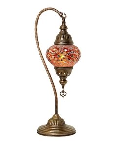 lampara mosaic aladino small marron (tm-012l r mar)