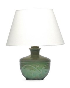 ceramic table lamp botanic