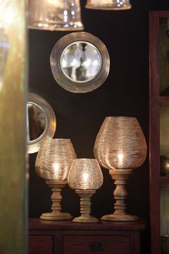 Agra table lamps - Desde Asia