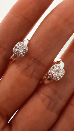 AROS PLURU PLATA 925 - comprar online