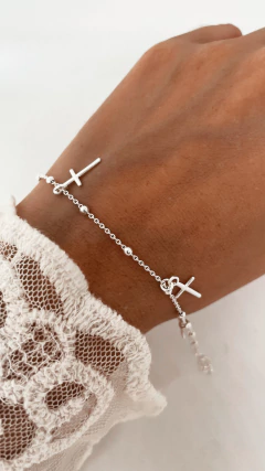PULSERA REBECA PLATA 925