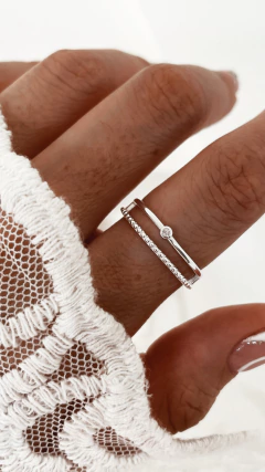 ANILLO TOUCH PLATA 925
