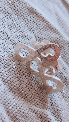 AROS FLORIA PLATA 925