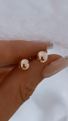 AROS PERLA ORO 18 K BP - comprar online