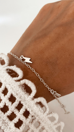 PULSERA RAYITOS PLATA 925