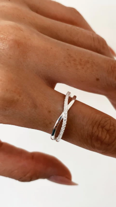 ANILLO JASS PLATA 925