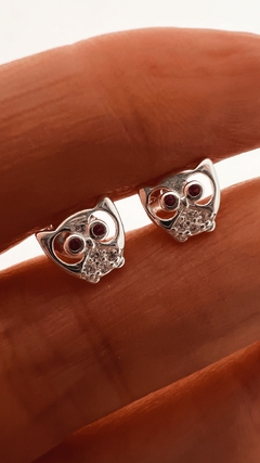 AROS BUHITOS PLATA 925 - comprar online