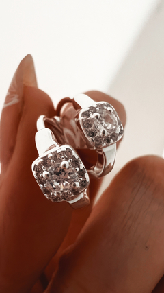 AROS PLURU PLATA 925