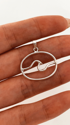 DIJE RIPPLE PLATA 925 - comprar online