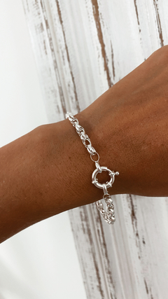 PULSERA AZZARO PLATA 925