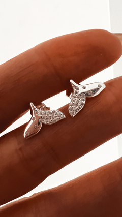 AROS SIRENA PLATA 925