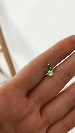 PIERCING ANANA PLATA 925