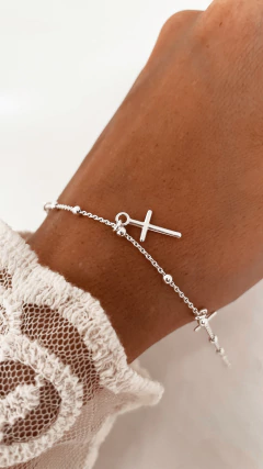 PULSERA REBECA PLATA 925 - comprar online