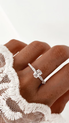 ANILLO YINA PLATA 925 - comprar online