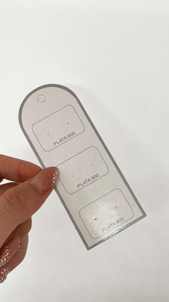 PLANCHA TRIPLE AROS PLATA 900
