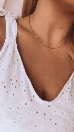 CADENA ROSSY PLATA 925 ORO ROSE