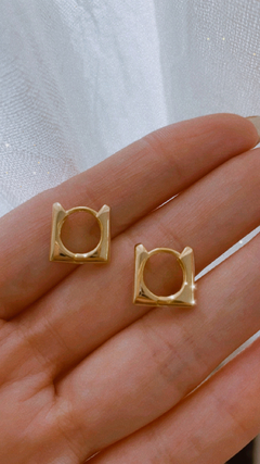 AROS LONDON GOLD PLATA 925 en internet