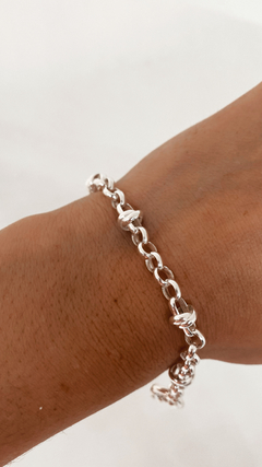 PULSERAS NUDITO PLATA 925