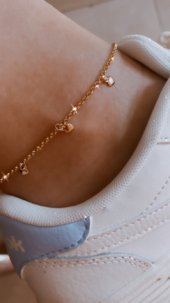 TOBILLERA AMANECER ORO 18 K BP