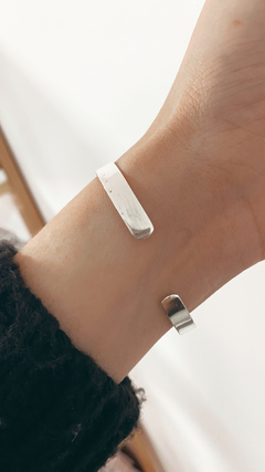 MEDIA ESCLAVA CLEY PLATA 925 - comprar online