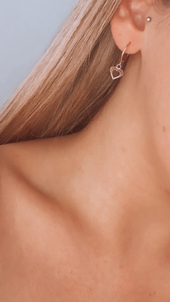 AROS MOLDEN ORO ROSE PLATA 925 en internet