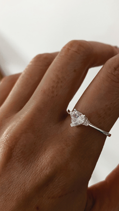 ANILLO MILCA PLATA 925 - comprar online
