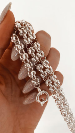 CADENA AMANDA PLATA 925