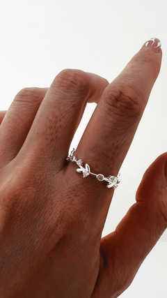 ANILLO WE PLATA 925 en internet