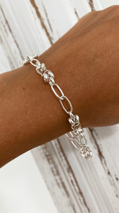 PULSERA VICKY PLATA 925 - comprar online