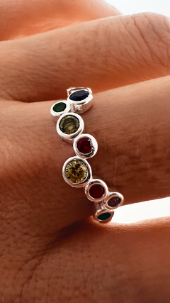 ANILLO HUX PLATA 925 - comprar online