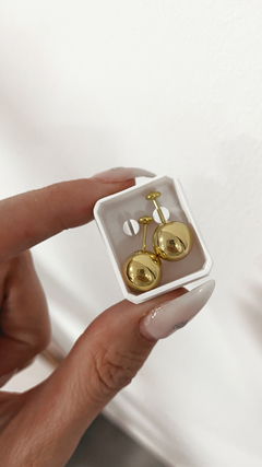 ABRIDORES MAXI PERLA ORO 18 k