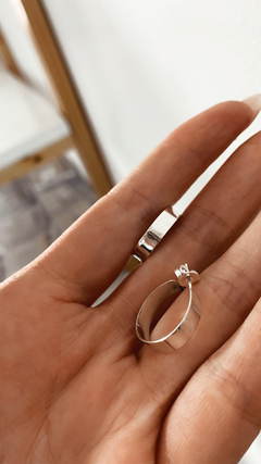 AROS RESPET PLATA 925 - comprar online