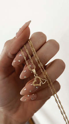 CONJUNTO SALMIRA ORO 18 k