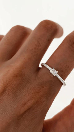ANILLO BIBI PLATA 925 - comprar online