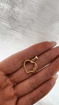 DIJE AGNES ORO 18 K BP