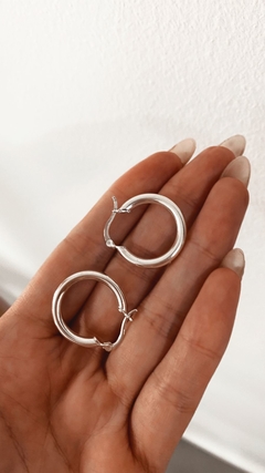 AROS ERIKA PLATA 925 - comprar online