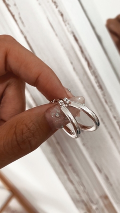 AROS ERIKA PLATA 925