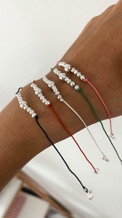 PULSERA RAVE ACERO BLANCO