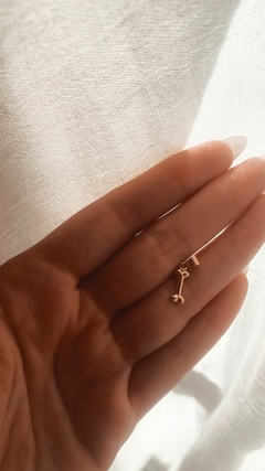 DIJE HUESITO ORO ROSE BP - comprar online