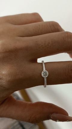 ANILLO ZAFIRINO PLATA 925 - comprar online
