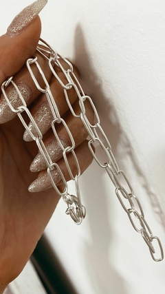 CADENA REINA PLATA 925