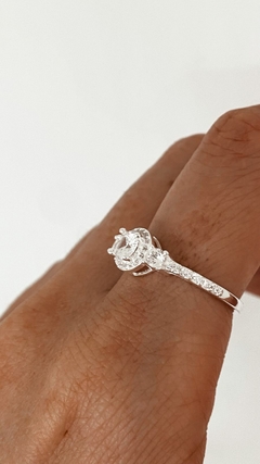 ANILLO SHAR PLATA 925 - comprar online