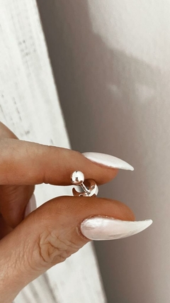 PIERCING INDIVIDUAL LUN PLATA 925 - comprar online