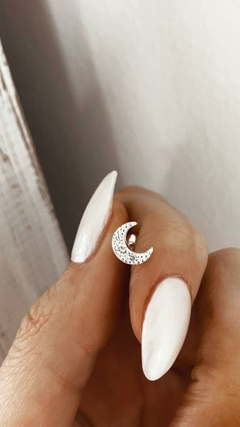 PIERCING INDIVIDUAL LUN PLATA 925