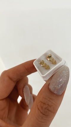 ABRIDORES TRICORAZON ORO 18 K