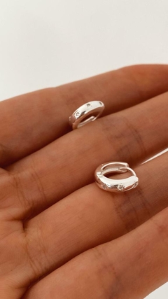 AROS LUCILA PLATA 925 en internet