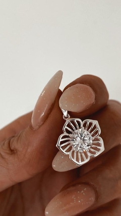 DIJE FLORICIENTA PLATA 925