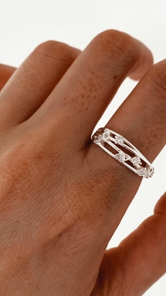 ANILLO TICIA PLATA 925