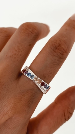 ANILLO BRITI PLATA 925